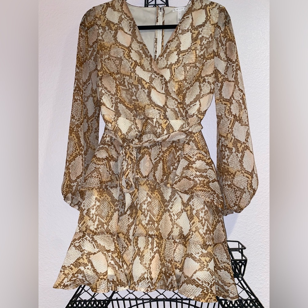 Leith long sleeve dress